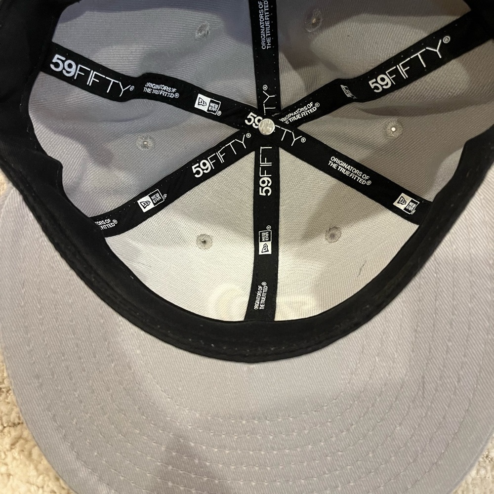 New Era Washington National Gray Cap 59fifty - Picture 3 of 3